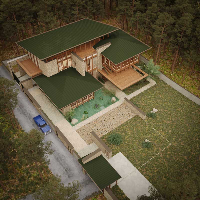 picture no. 12 of Telar House project, designed by Mohammad Reza Kohzadi