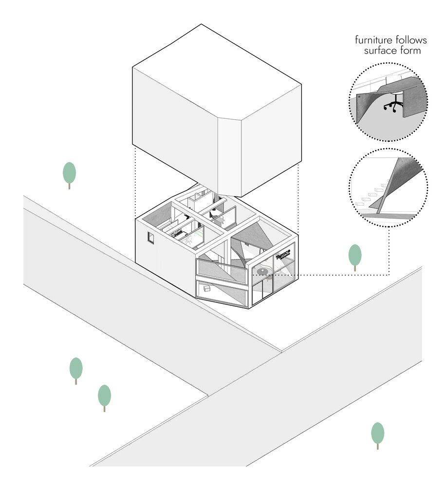 picture no. 8 of Terrace real estate project, designed by Mohammad Reza Kohzadi