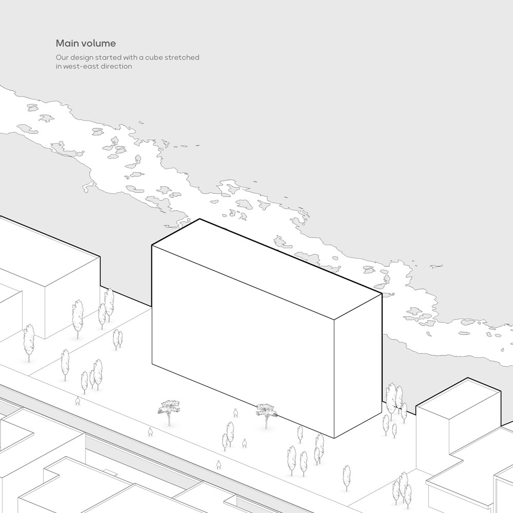 picture no. 2 of Tooska VillaBox project, designed by Mohammad Reza Kohzadi