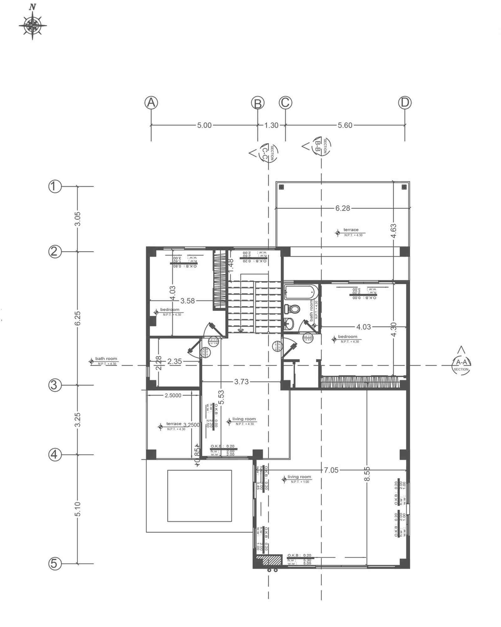 picture no. 24 of Tooska Villa project, designed by Mohammad Reza Kohzadi