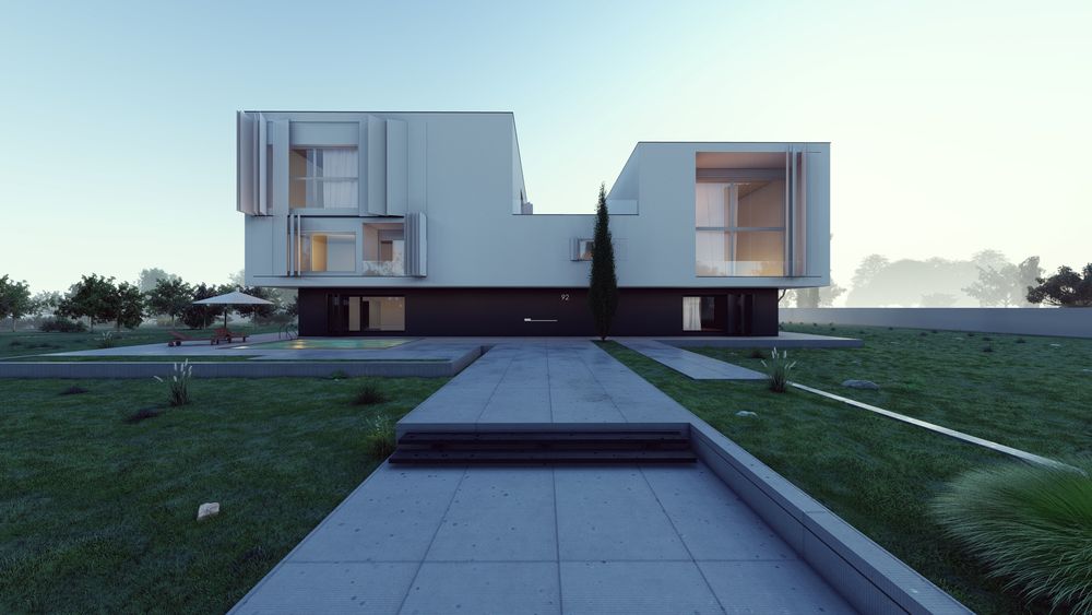 picture no. 11 of U Villa project, designed by Mohammad Reza Kohzadi