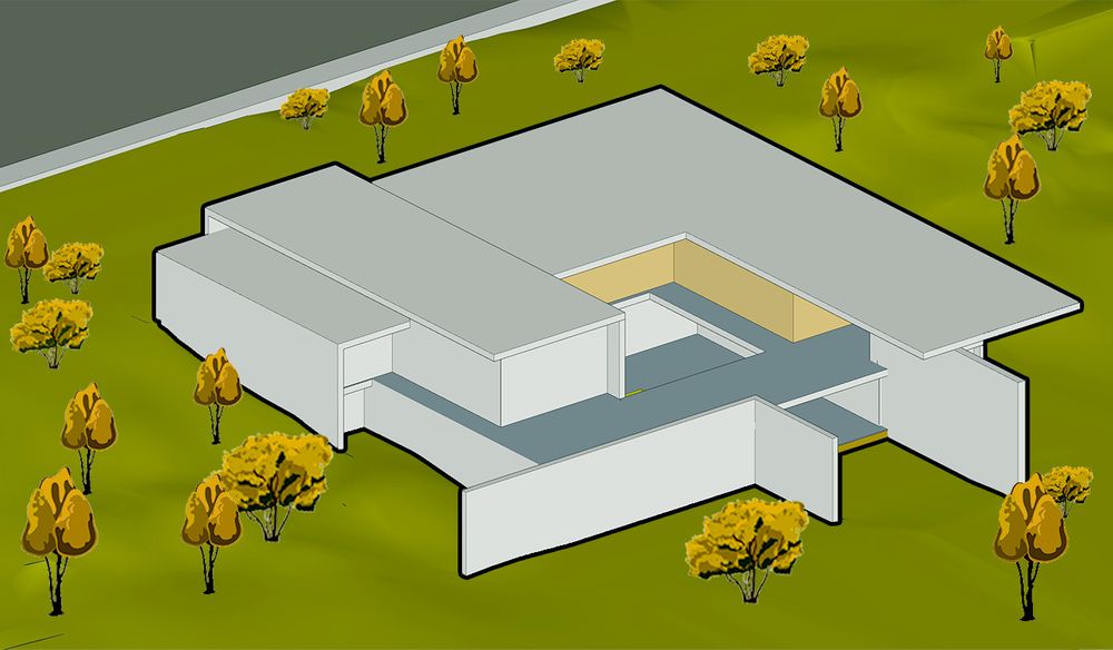 picture no. 9 of Villa on the hill project, designed by Mohammad Reza Kohzadi