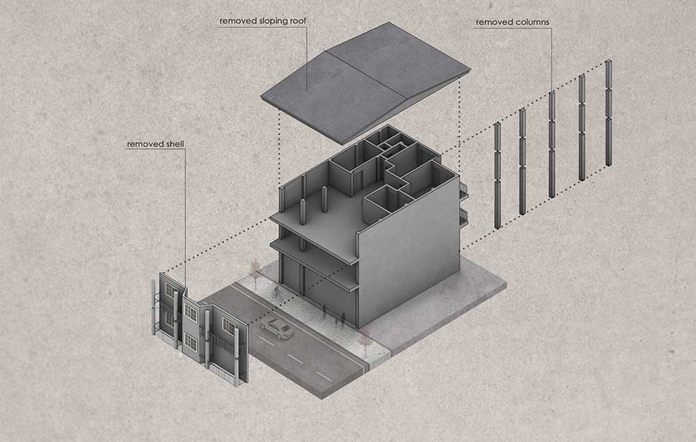 picture no. 3 of Zafar Complex project, designed by Mohammad Reza Kohzadi