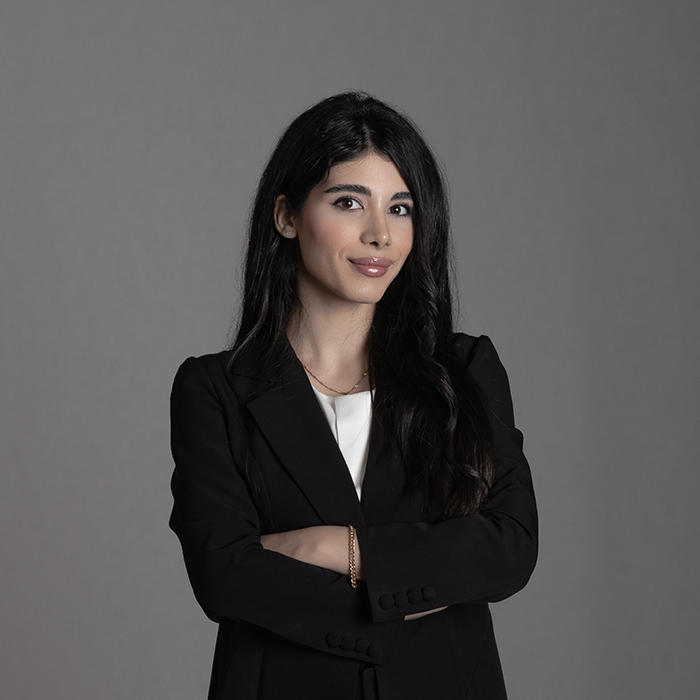 Ghazal Aliyan, smiling