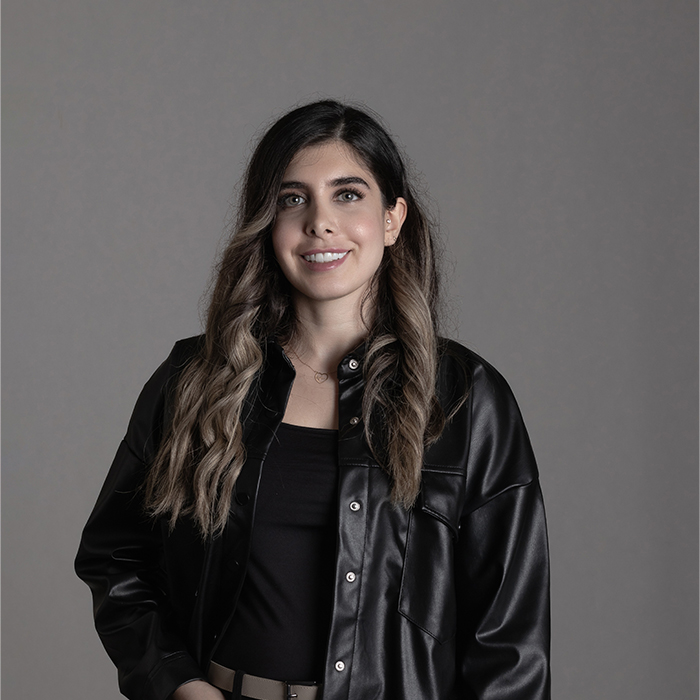 Maryam Shojaei, smiling