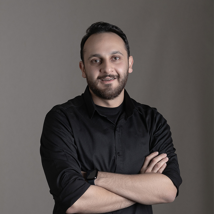 Nima Shadman , smiling